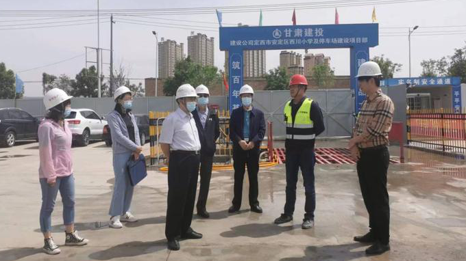 焦軍毅深入甘肅省建筑設(shè)計研究院有限公司項目現(xiàn)場調(diào)研