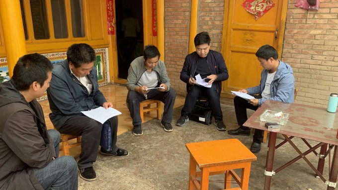 交通監(jiān)理公司駐村幫扶工作隊：深入學習宣傳貫徹習近平新時代中國特色社會主義思想 以實際行動迎接黨的二十大勝利召開